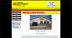 Desktop Screenshot of daveyfireworks.com